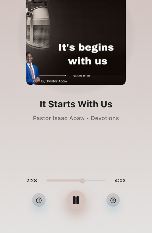 VOHM App Full Player View