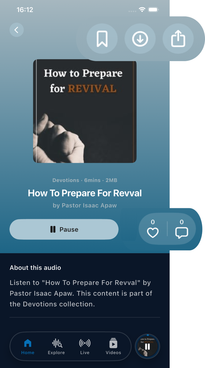 VOHM App Engagement Features